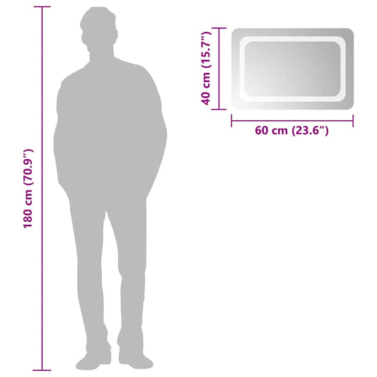 LED Badezimmerspiegel  – Beleuchteter Spiegel fürs Bad