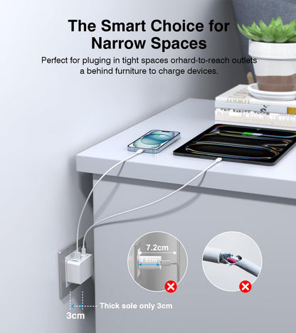 Vielseitiges Vier Port Ladegerät Apple Und Samsung Mit Schnellem Laden Wohnkomfort