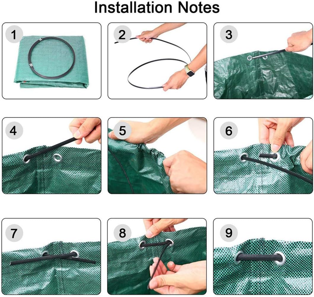 Gartenabfallsack Stabil – Wiederverwendbarer Gartenabfallbeutel