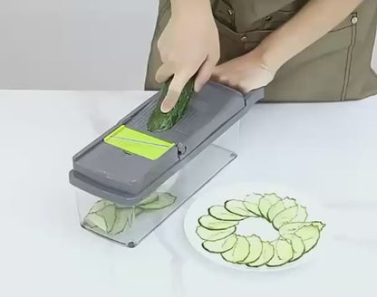 Gemüseschneider Multifunktion – Hobel & Dicer für Küche