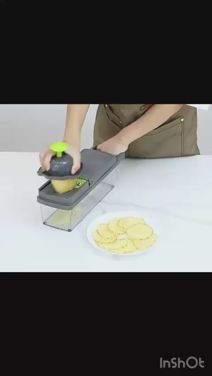 Gemüseschneider Multifunktion – Hobel & Dicer für Küche